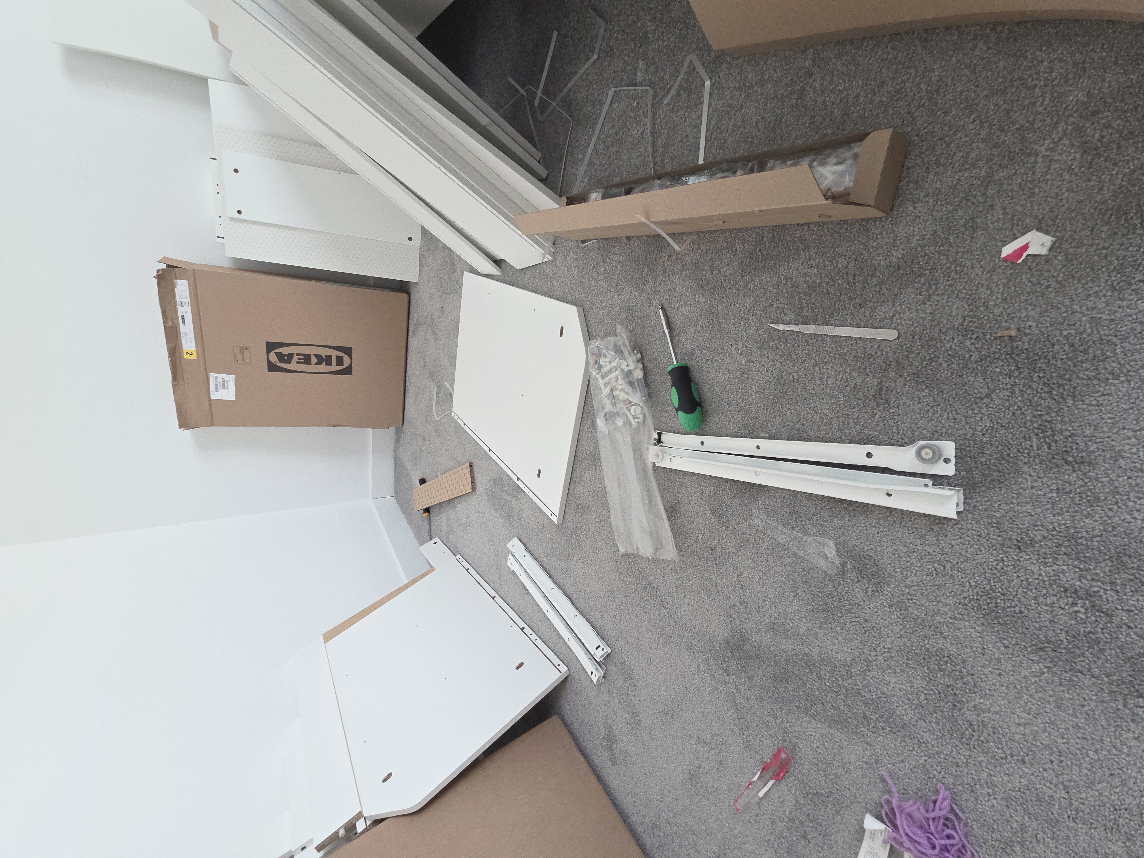 Travaux d'installation