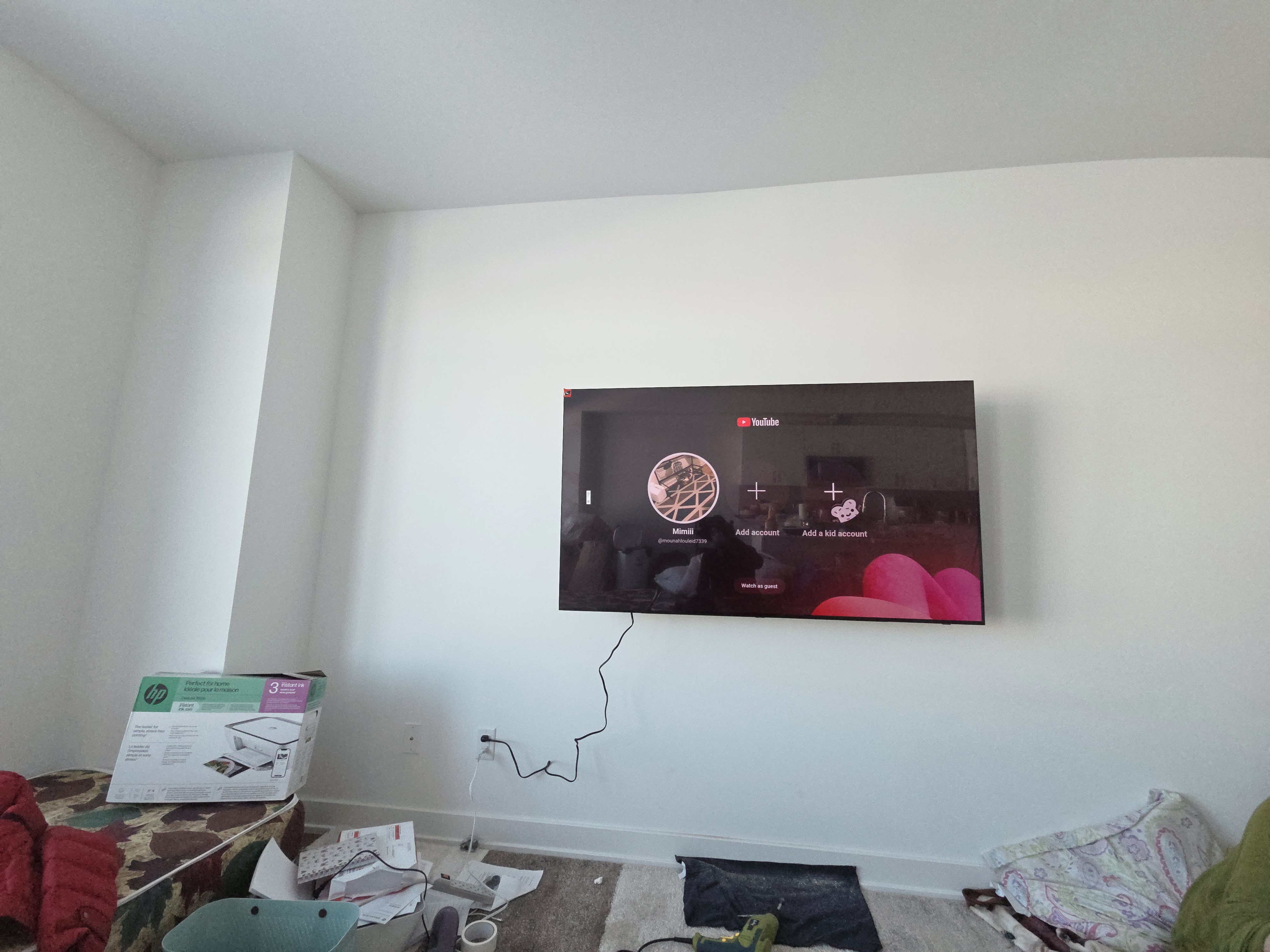 Samsung QLED Living Room TV